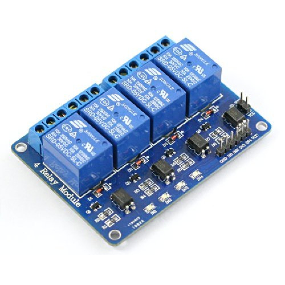 Buy 4 Channel 5v Relay Board Module Relay Expansion Board